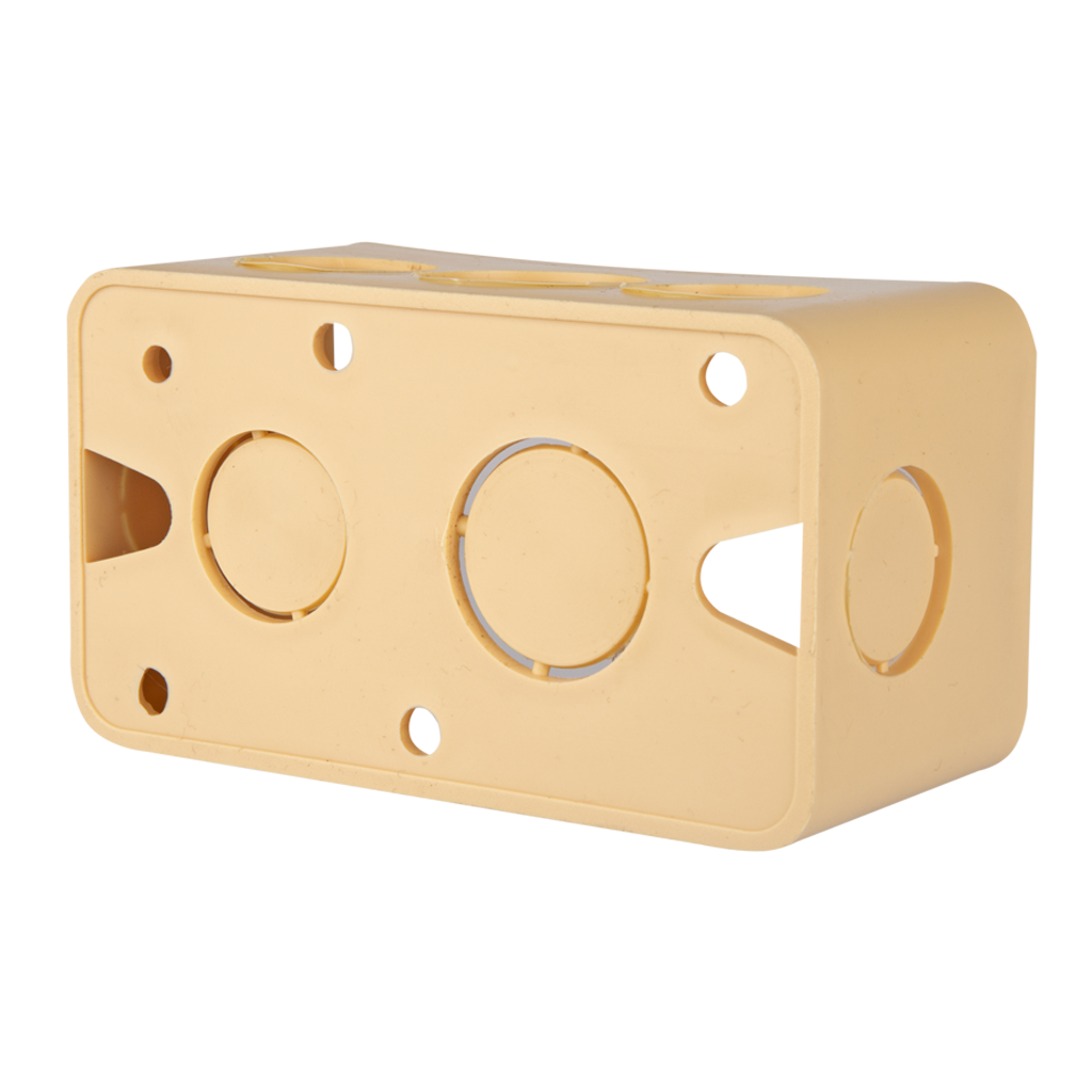 12 UNIDADES Caja Plástica Eléctrica Certificada 2x4 Codelca C-105 | Certificación RETIE