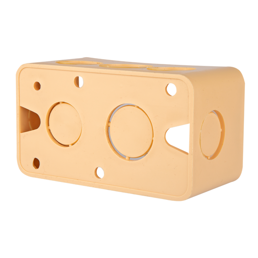 12 UNIDADES Caja Plástica Eléctrica Certificada 2x4 Codelca C-105 | Certificación RETIE