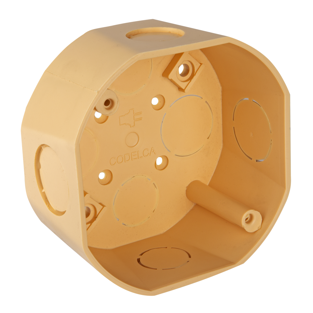 12 UNIDADES DE CAJA PLASTICA OCTAGONAL CODELCA C-106