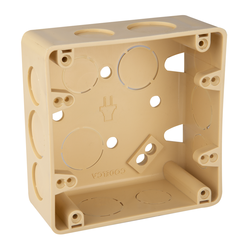 12 UNIDADES DE Caja Plástica Eléctrica 4x4 Codelca C-107